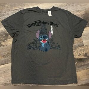 Disney Parks Walt Disney World Stitch Gray Unisex T-Shirt